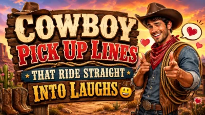Cowboy Pick Up Lines That Ride Straight Into Laughs 🤠