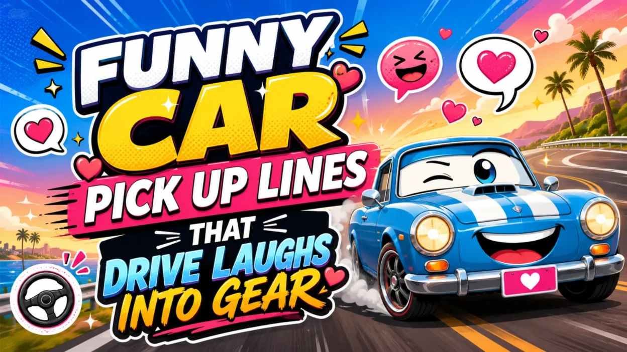 Funny Car Pick Up Lines That Drive Laughs Into Gear