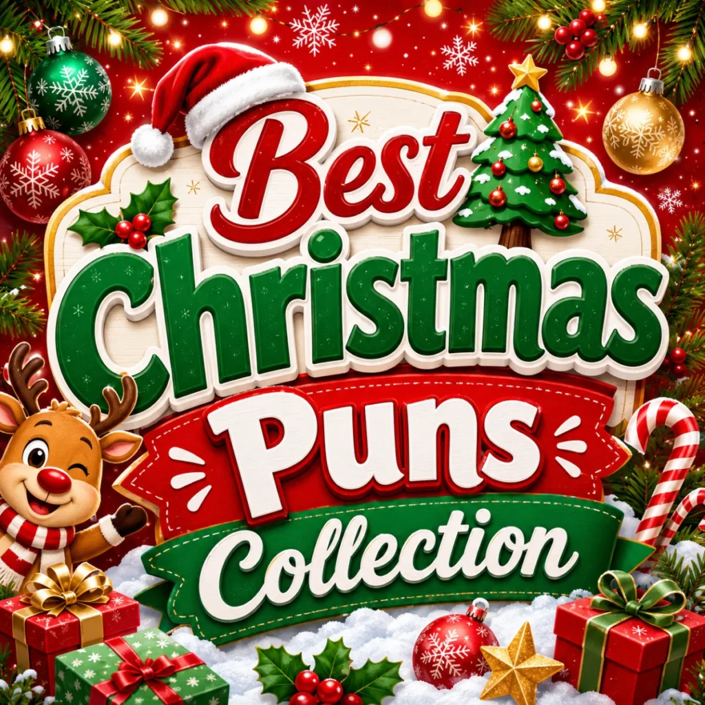 Best Christmas Puns Collection 🎄