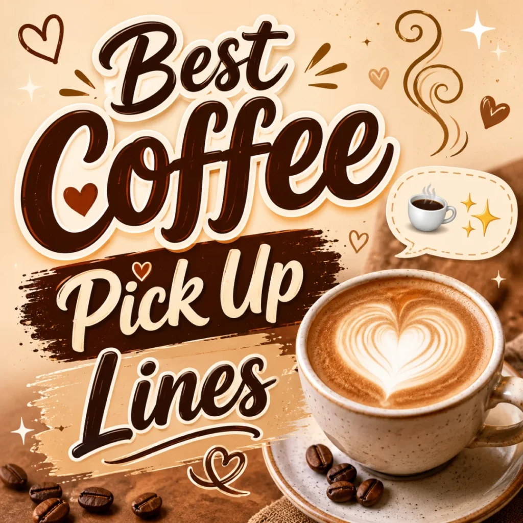 Best Coffee Pick Up Lines ☕✨