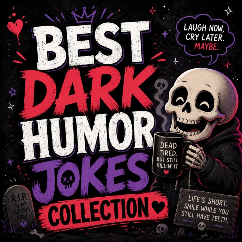 Best Dark Humor Jokes Collection 🖤