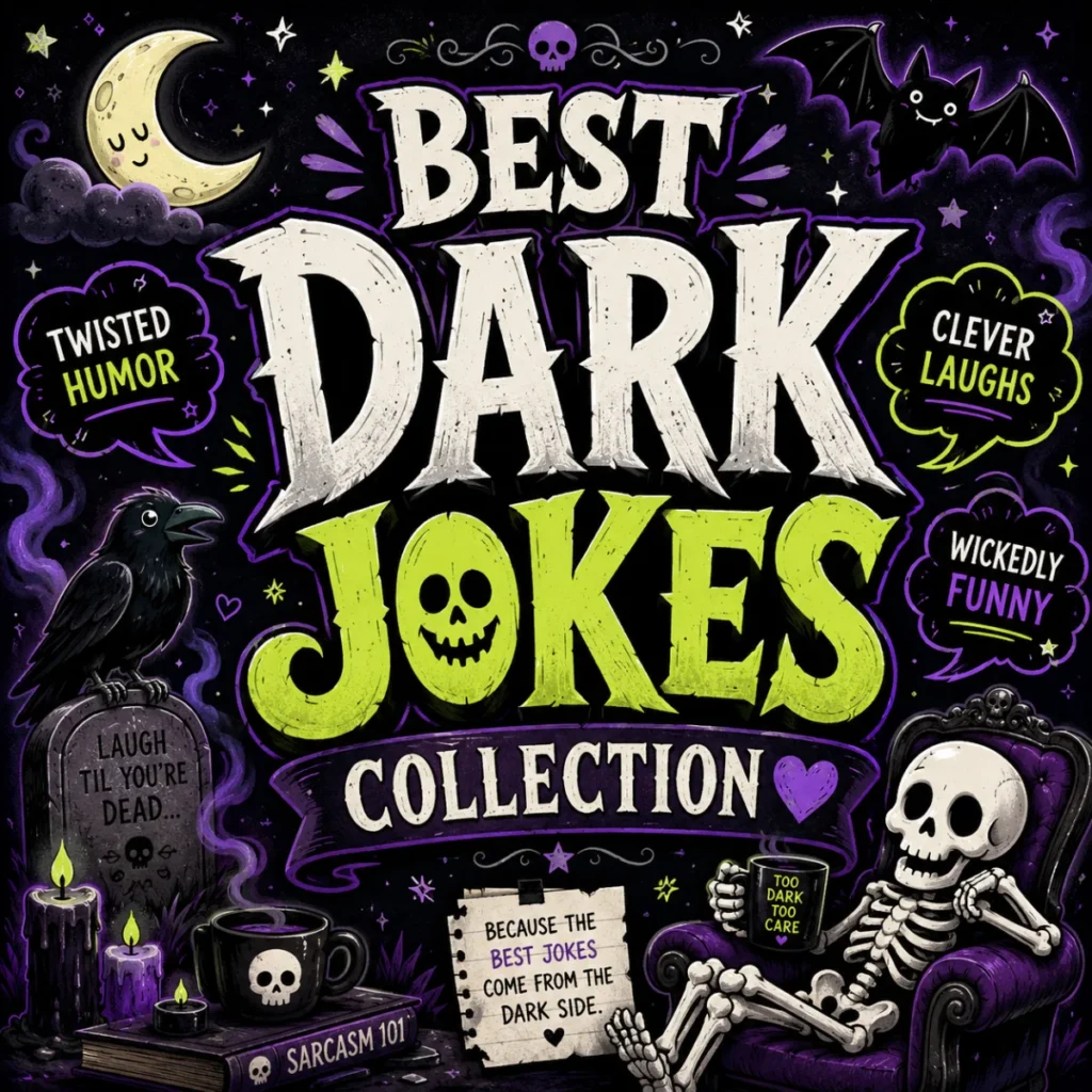 Best Dark Jokes Collection 🖤