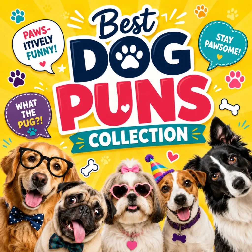Best Dog Puns Collection 🐾