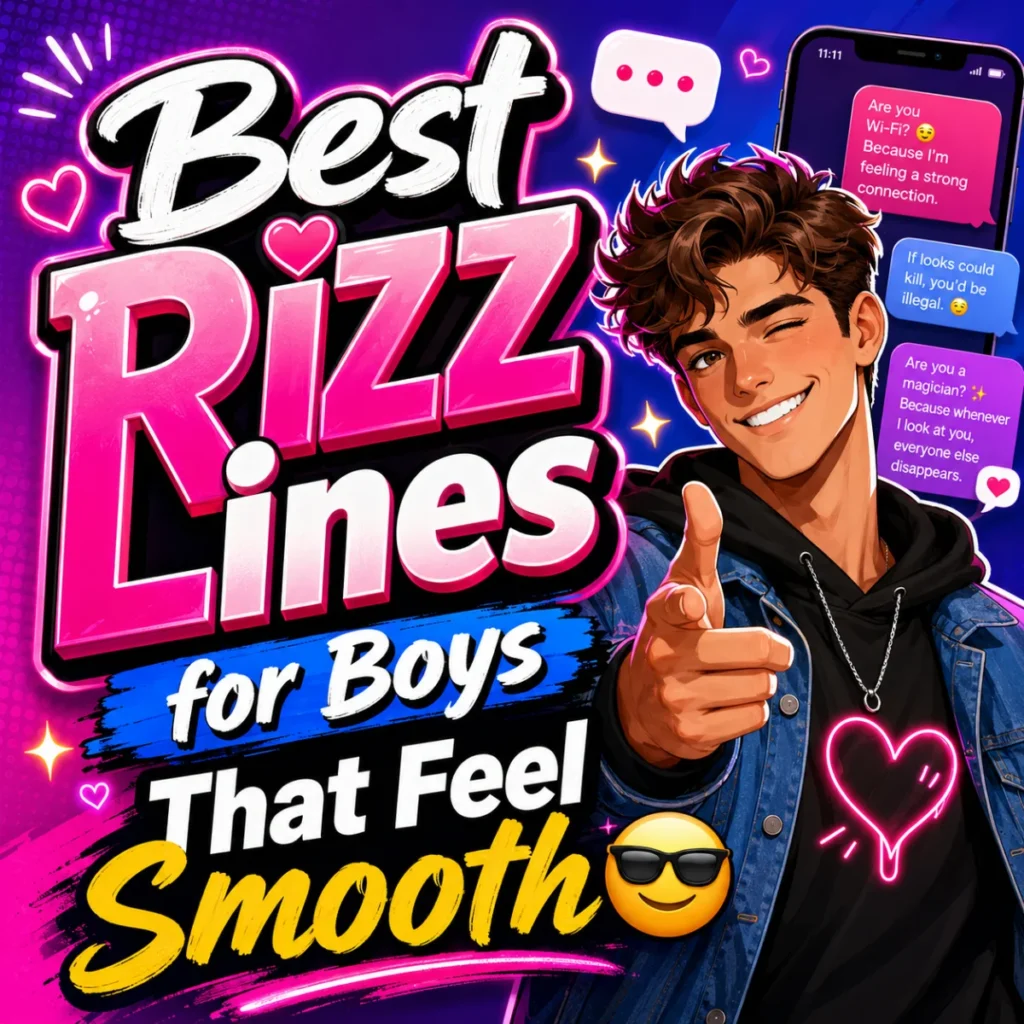 Best Rizz Lines for Boys That Feel Smooth 😎
