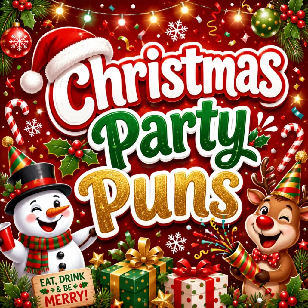 Christmas Party Puns 🎉