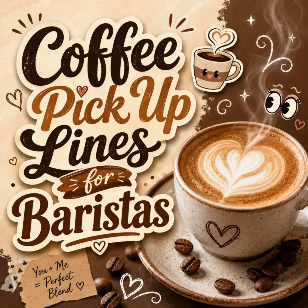 Coffee Pick Up Lines for Baristas ☕👀