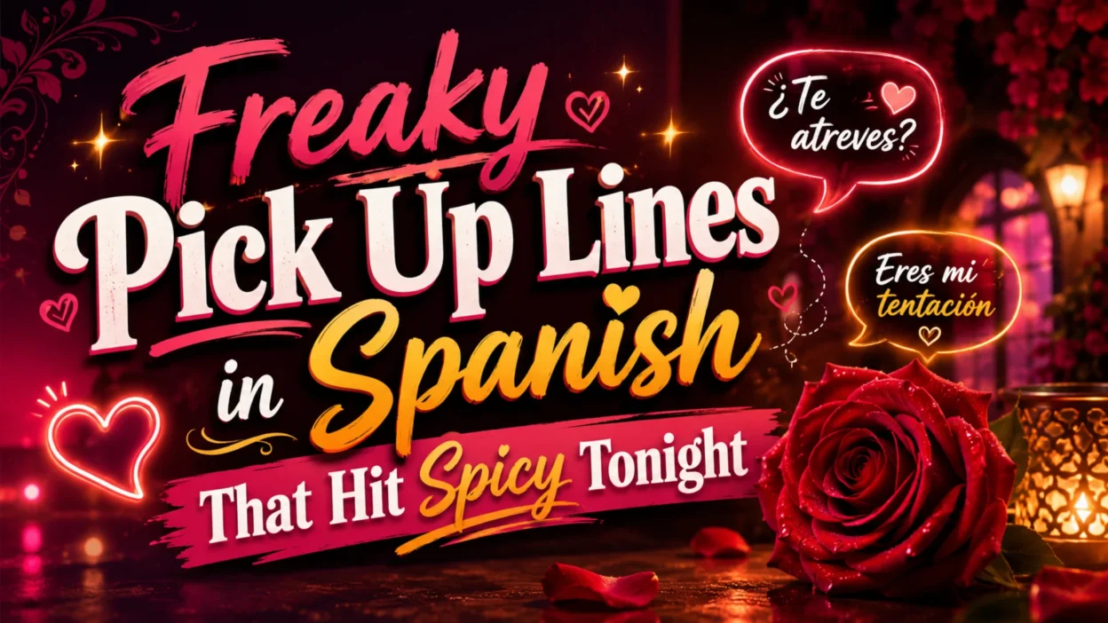 Freaky Pick Up Lines in Spanish That Hit Spicy Tonight