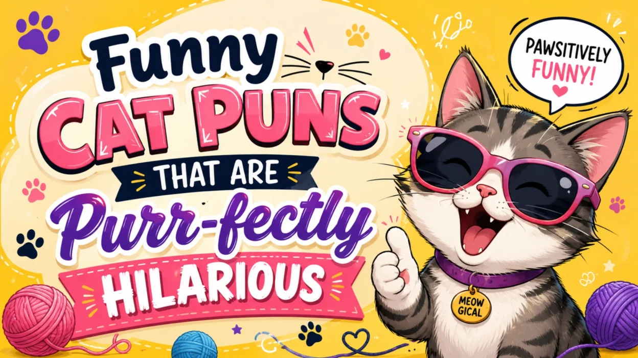 Funny Cat Puns That Are Purr-fectly Hilarious