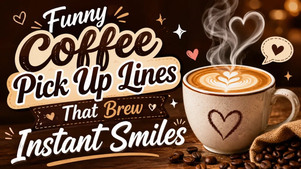 Funny Coffee Pick Up Lines That Brew Instant Smiles