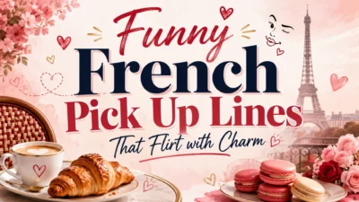 Funny French Pick Up Lines That Flirt with Charm