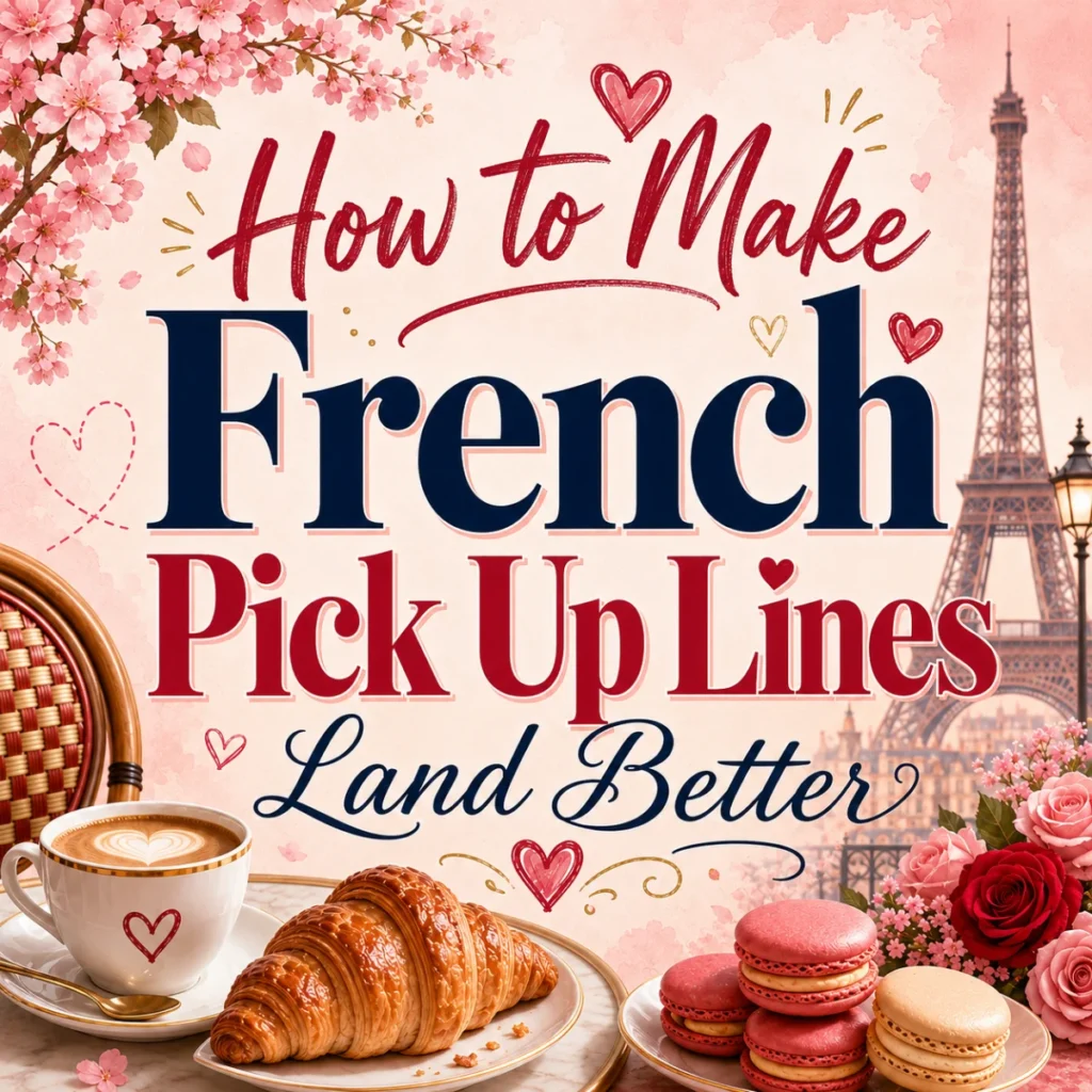 How to Make French Pick Up Lines Land Better