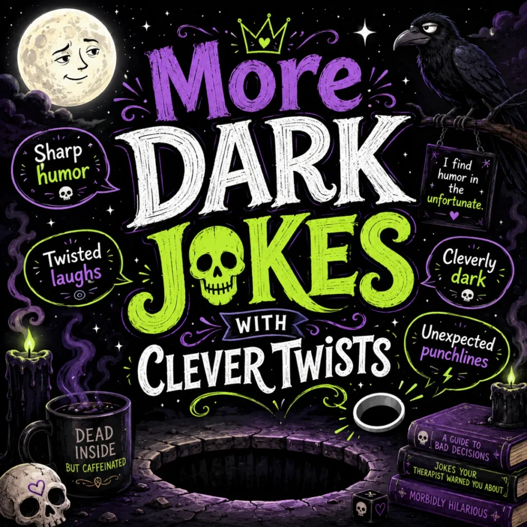 More Dark Jokes With Clever Twists 🕳️