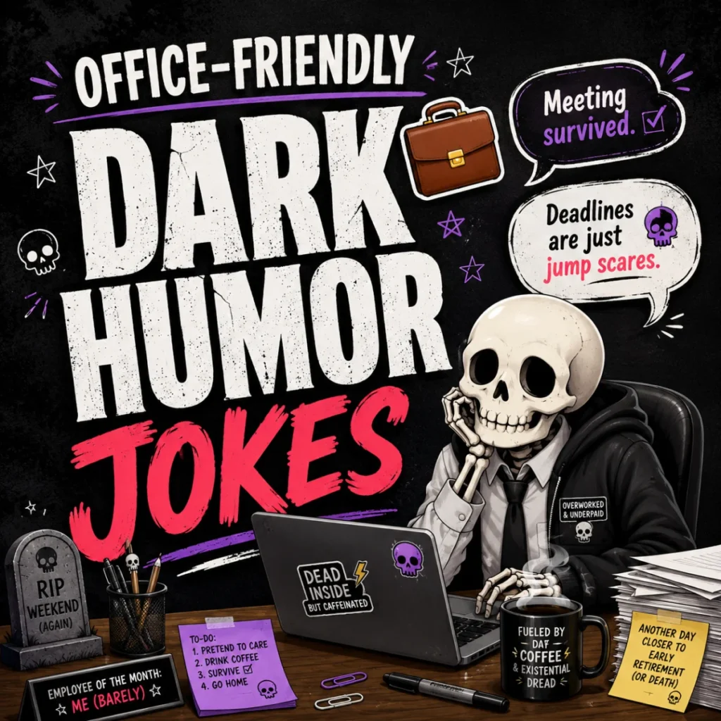 Office-Friendly Dark Humor Jokes 💼
