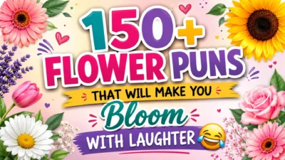 150+ flower puns that will make you bloom with laughter
