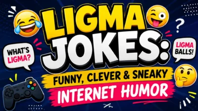 Ligma jokes funny clever and sneaky internet humor graphic