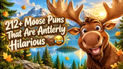 212+ Moose Puns That Are Antlerly Hilarious 🫎😂