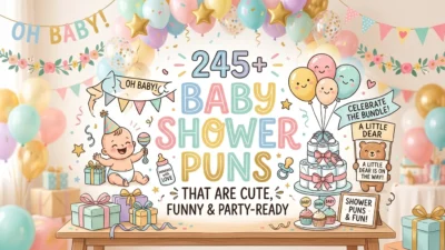 Baby Shower Puns: 245+ Cute, Funny & Party-Ready Puns