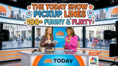 The Today Show Pickup Lines: 100+ Funny & Flirty