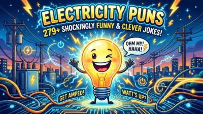 Electricity Puns: 279+ Shockingly Funny & Clever Jokes