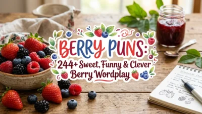 Berry Puns: 244+ Sweet, Funny & Clever Berry Wordplay