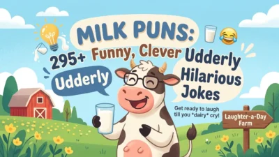 Milk Puns: 295+ Funny, Clever & Udderly Hilarious Jokes