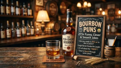 Bourbon Puns: 273+ Funny, Clever & Smooth Jokes