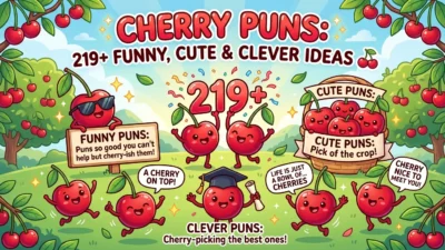 Cherry Puns: 219+ Funny, Cute & Clever Ideas
