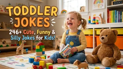 Toddler Jokes: 246+ Cute, Funny & Silly Jokes for Kids