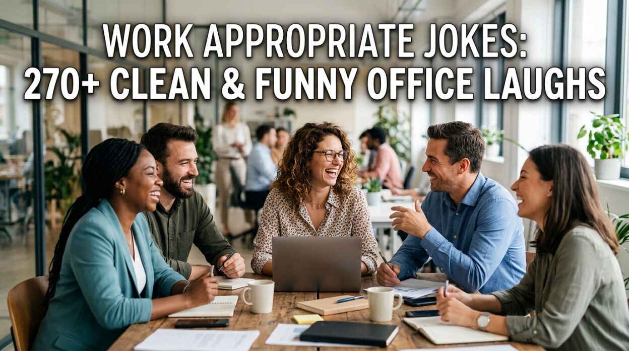 Work Appropriate Jokes: 270+ Clean & Funny Office Laughs