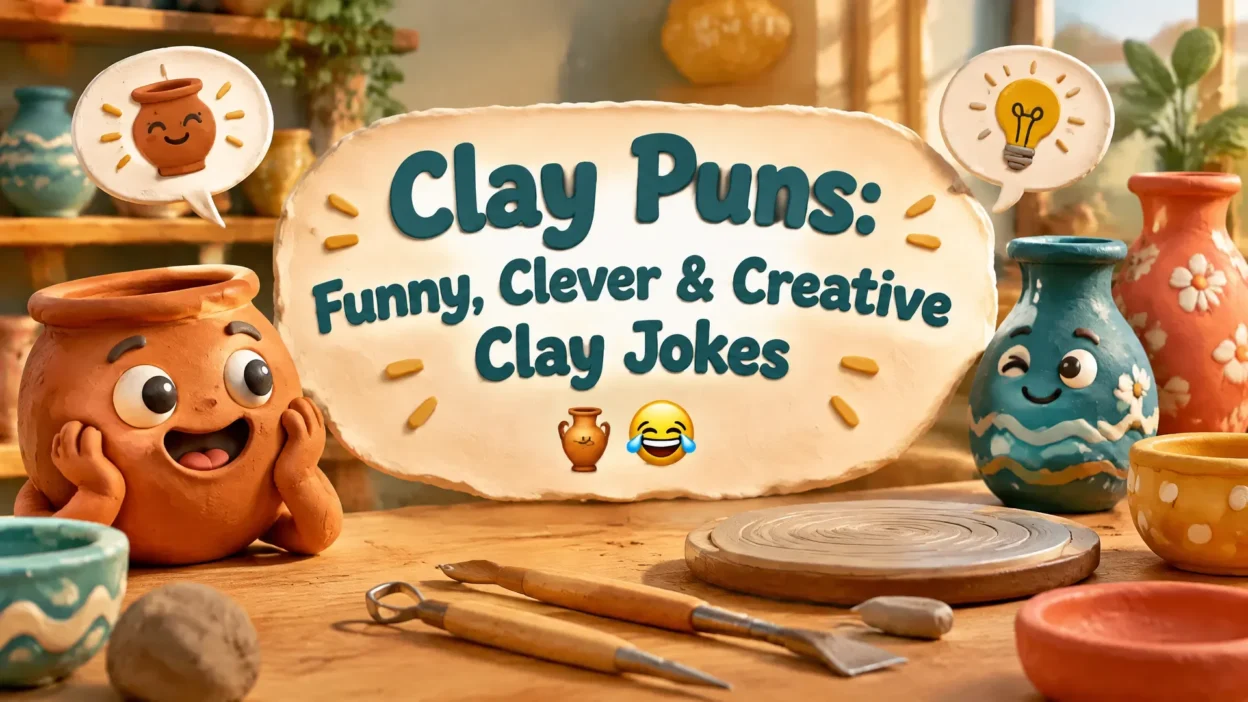 Clay Puns: Funny, Clever & Creative Clay Jokes