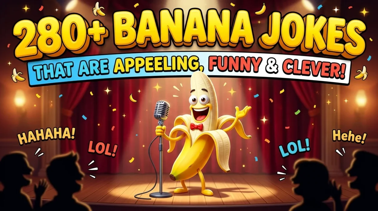 280+ Banana Jokes That Are Appeeling, Funny, and Clever