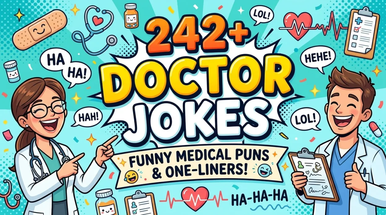 242+ Doctor Jokes: Funny Medical Puns and One-Liners