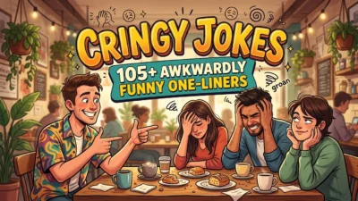 Cringy Jokes: 105+ Awkwardly Funny One-Liners