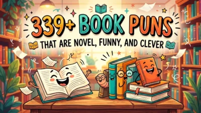 339+ Book Puns That Are Novel, Funny, and Clever