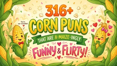 316+ Corn Puns That Are A-maize-ingly Funny and Flirty