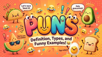 Puns Definition: Meaning, Types, and Funny Examples