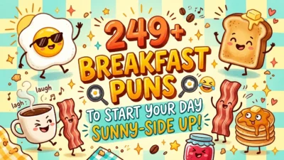 249+ Breakfast Puns to Start Your Day Sunny-Side Up