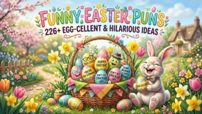 Funny Easter Puns: 226+ Egg-cellent & Hilarious Ideas