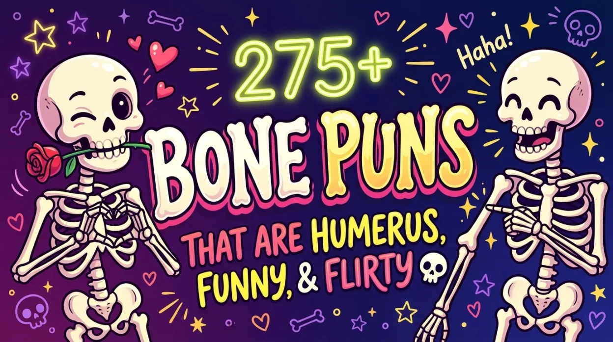275+ Bone Puns That Are Humerus, Funny, and Flirty