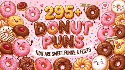 295+ Donut Puns That Are Sweet, Funny, and Flirty