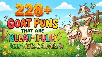 228+ Goat Puns That Are Bleat-ifully Funny, Cute, and Clever