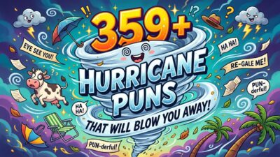 359+ Hurricane Puns That Will Blow You Away