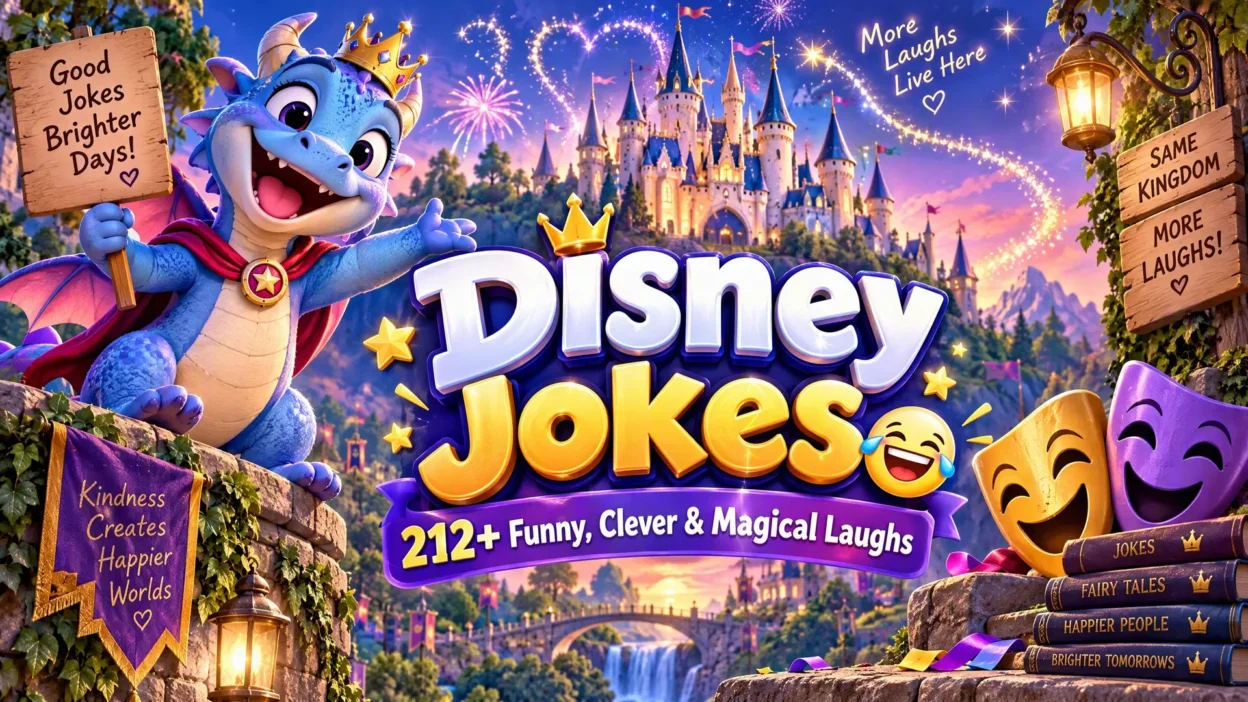 Disney Jokes: 212+ Funny, Clever & Magical Laughs