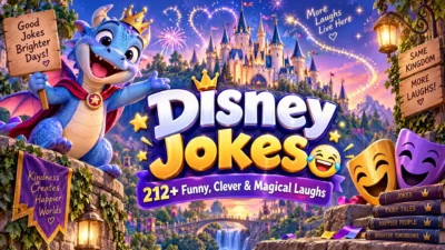 Disney Jokes: 212+ Funny, Clever & Magical Laughs